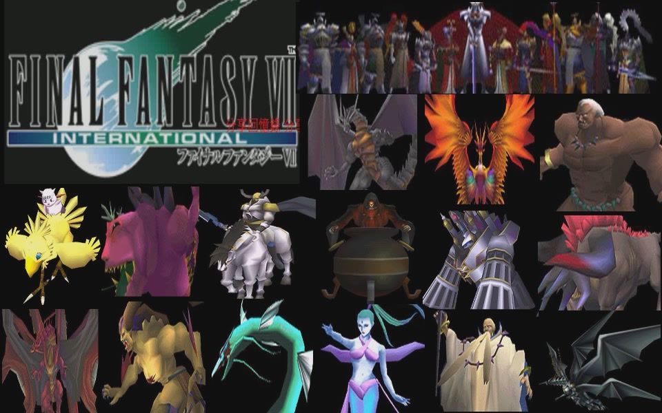 召喚獸太空戰士7 最終幻想7 Final Fantasy Vii Ff7 哔哩哔哩 つロ干杯 Bilibili