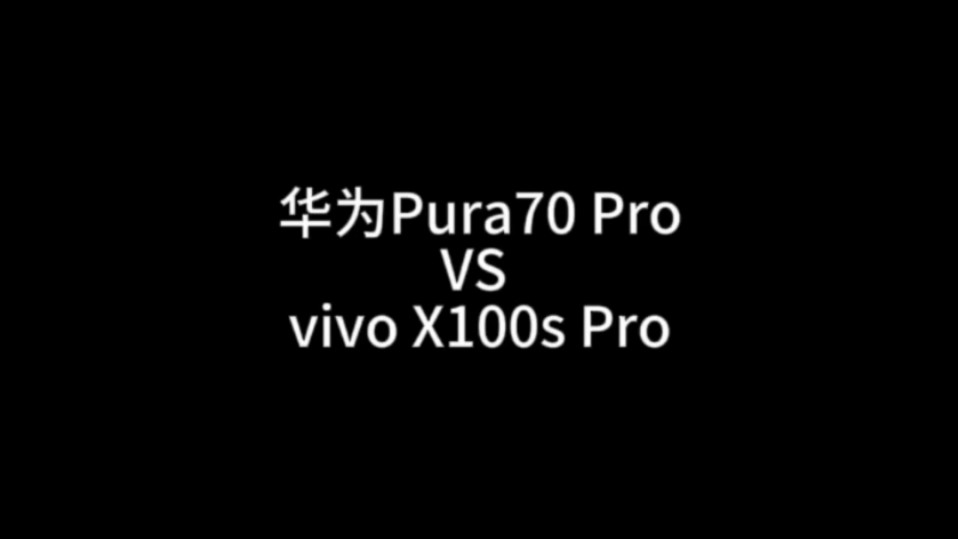 华为Pura70 Pro VS vivo X100s Pro，你会选择哪一款？