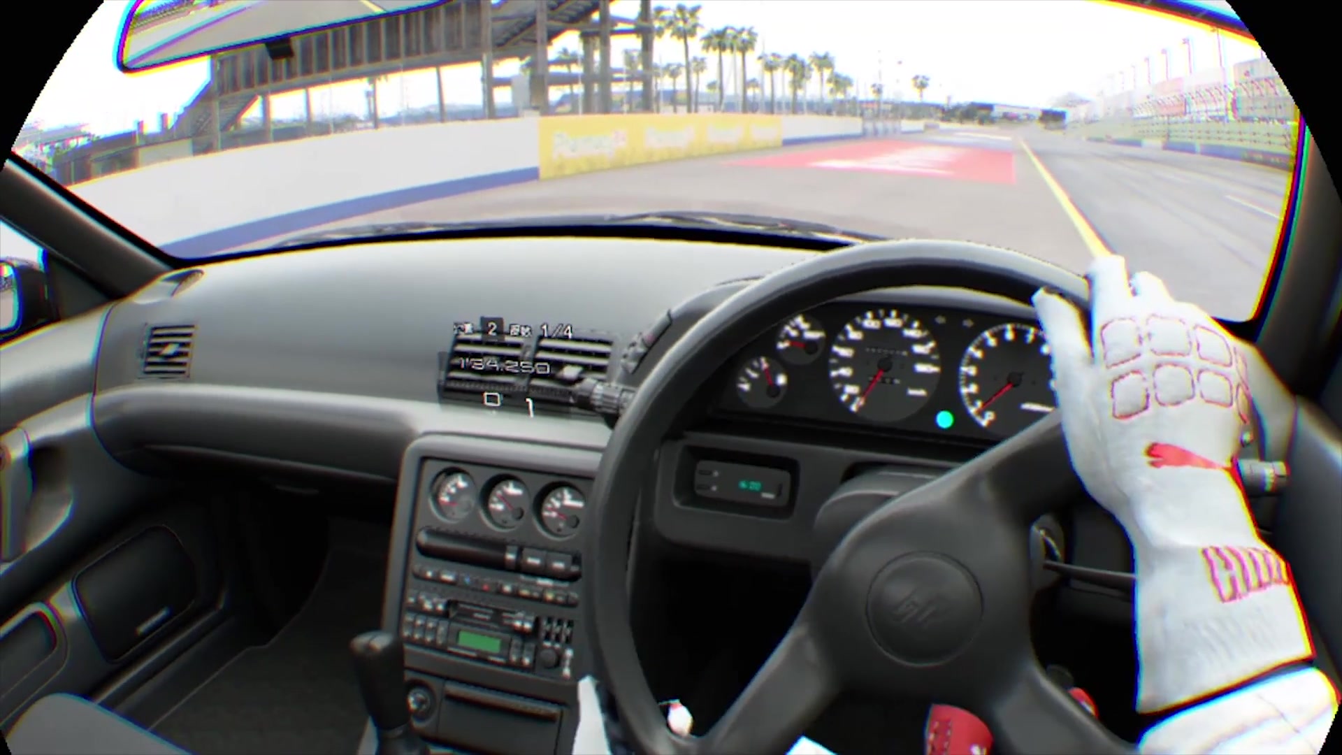 【VR第一视角】目前效果最好的VR赛车游戏，试驾头文字D里的车