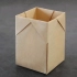 简单实用的笔筒折纸教程 笔筒的折纸方法（二）