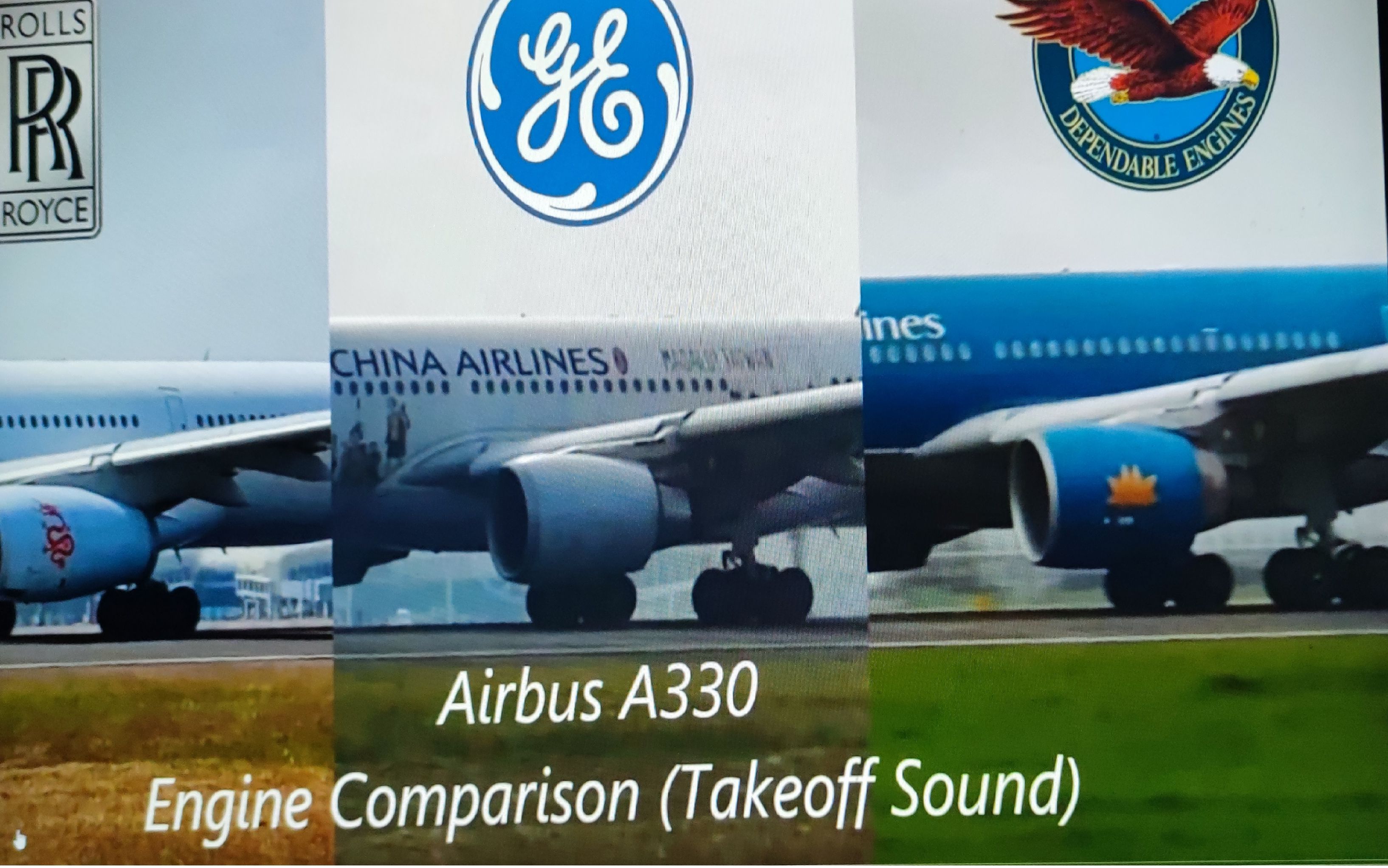 A330系列引擎声音大战，那个是你最喜欢的！！