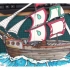 苏教版小学美术五年级上册《船》板贴设计