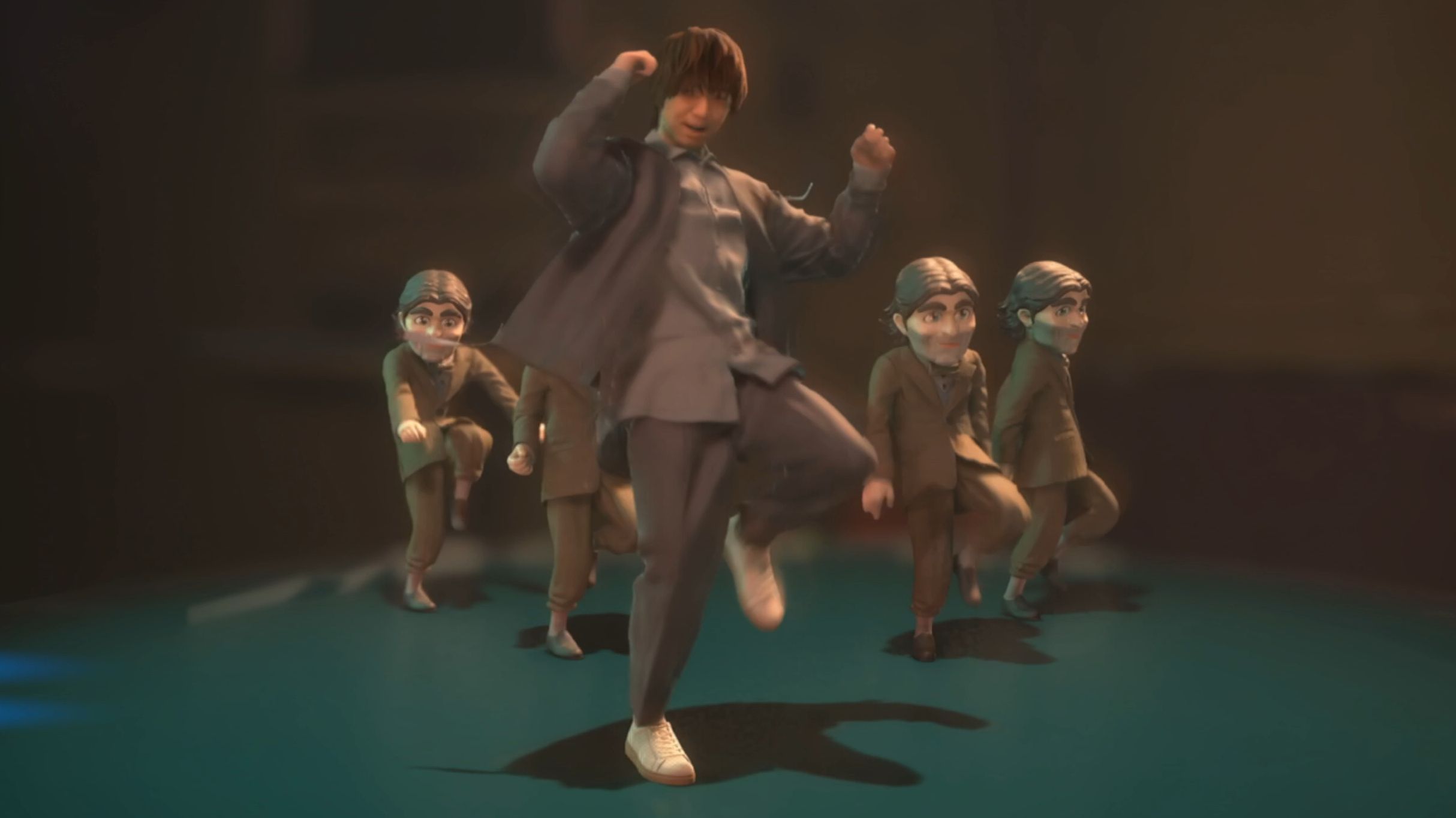 《死亡搁浅2》三浦大知的偶人群舞演出