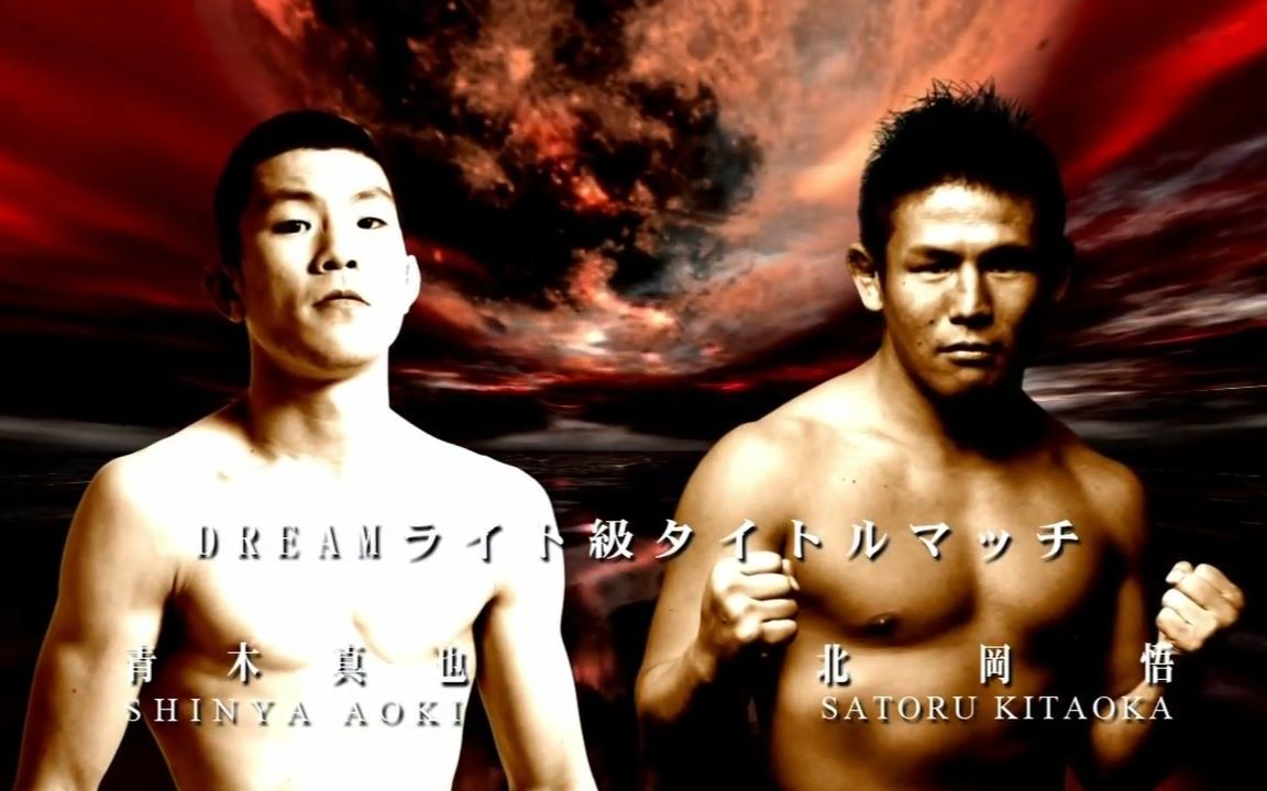 青木真也 vs 北冈悟
