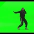 【绿幕素材】4K跳舞的女孩绿幕效果无版权无水印［2160p 4K版］
