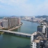 航拍：广东河源龙川县城，一江两岸，高楼大厦一栋栋拨地而起！