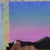 色粉风景画技法，简单易操作，初学者福音第5集