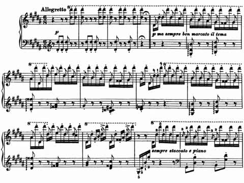 李斯特 帕格尼尼练习曲 S.161 No.3钟+曲谱(