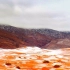 奇观，全球最热的撒哈拉沙漠下雪了，一辈子只能看到一次