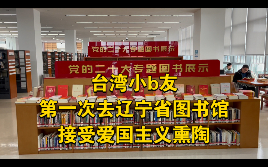 东北最大图书馆，辽宁省图书馆，台湾四岁小孩的爱国主义教育之旅