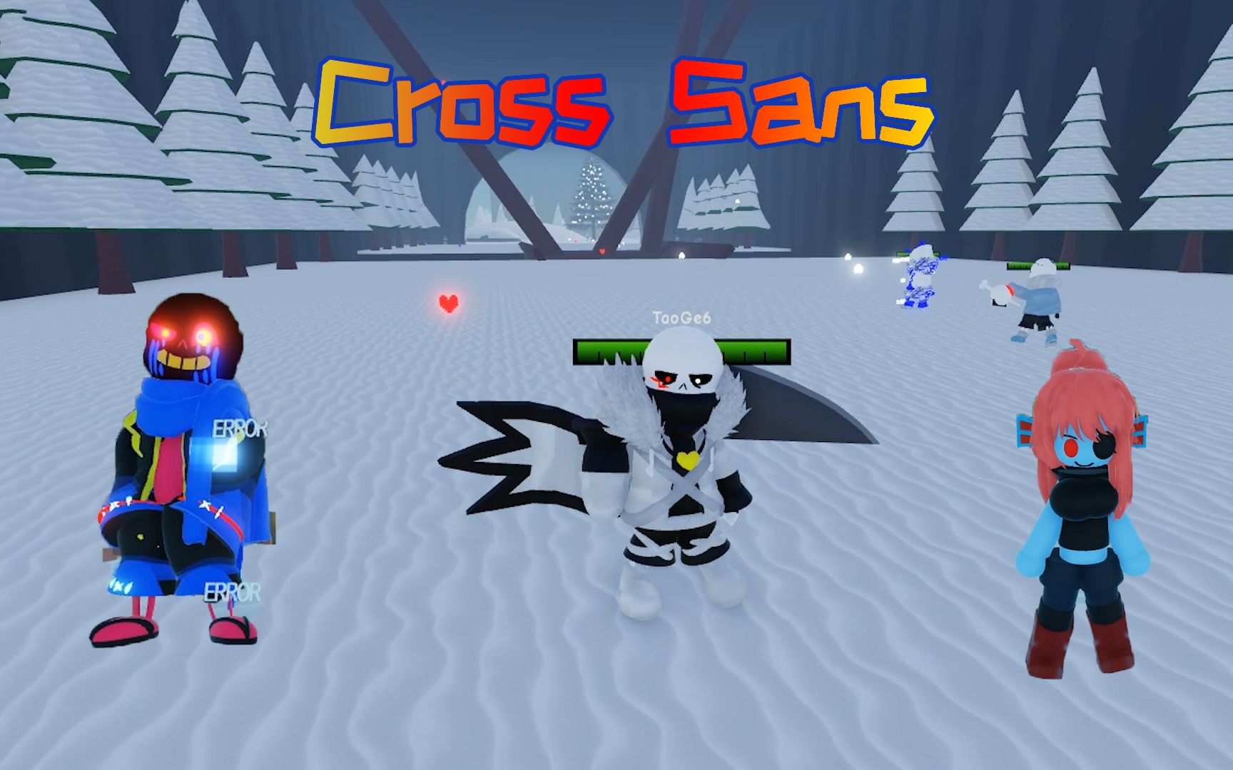 roblox传说之下:我是cross杉斯,竖起我的大刀,谁还敢靠近