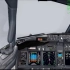 模拟飞行  波音B737-79P NDB/DME进近楚克岛