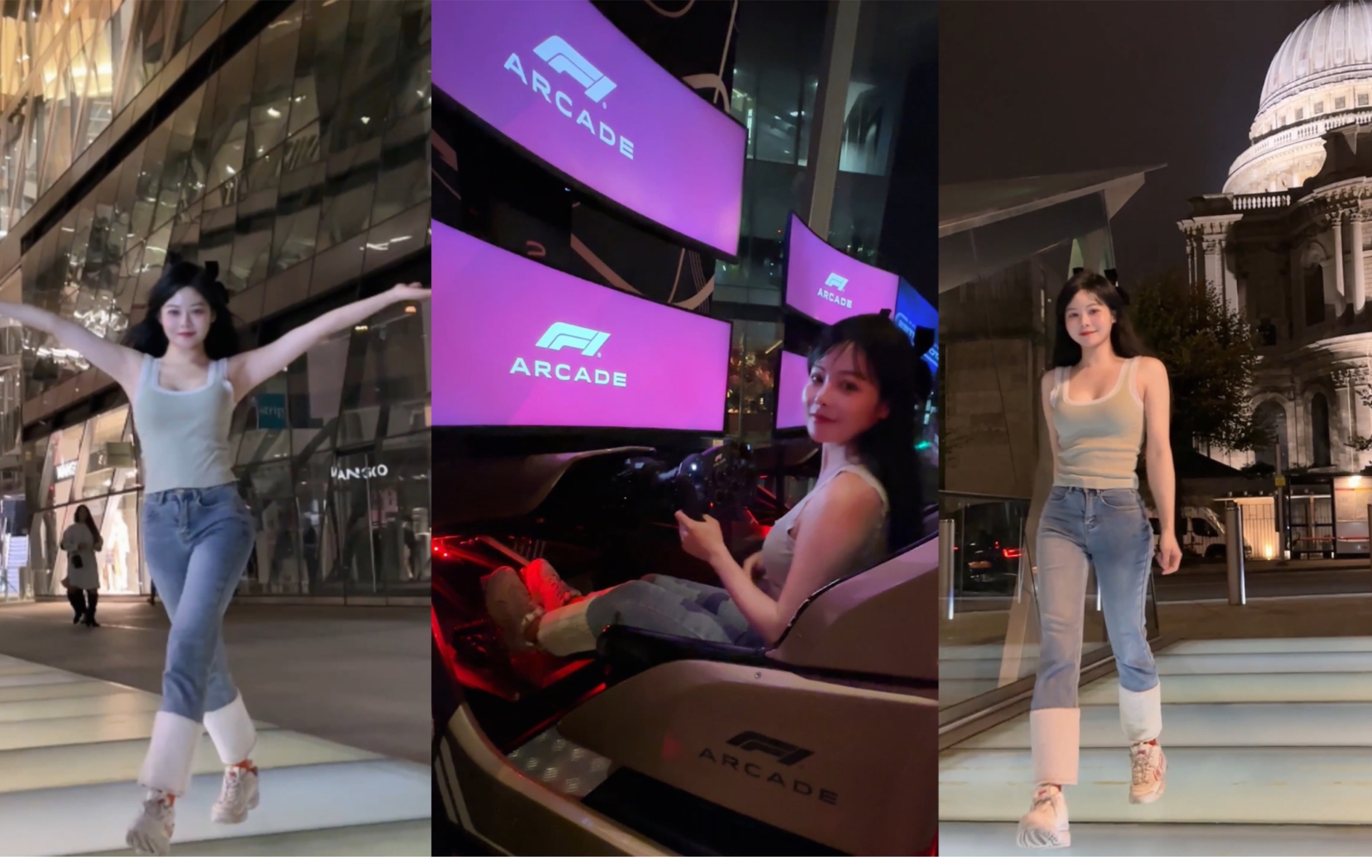 Driving vlog London F1 Arcade Full Motion Racing Simulator Experience So Hard to Drive Help!