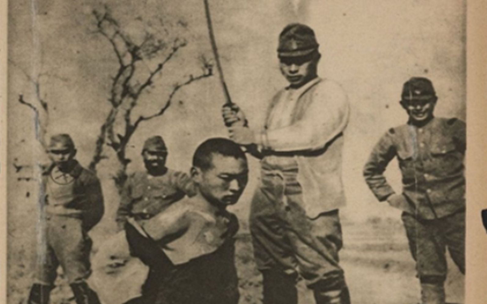 照片里的刽子手战后抓到了，南京最残暴的是他，死前最怂的也是他