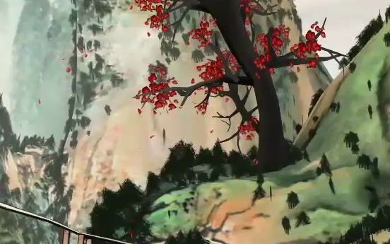 AR数字艺术之《秋山行旅图》：让画背后的风景动起来