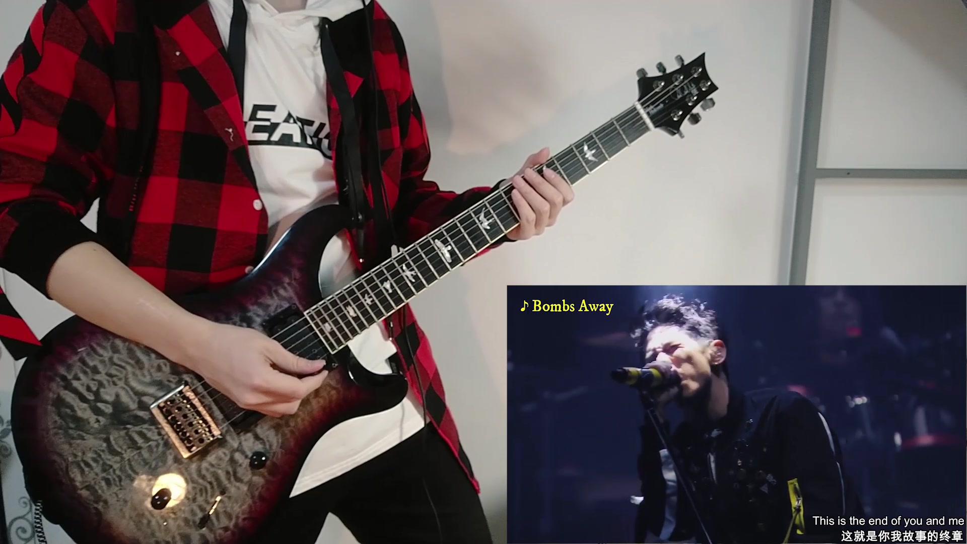 Bombs Away电吉他翻弹 Cover: ONE OK ROCK