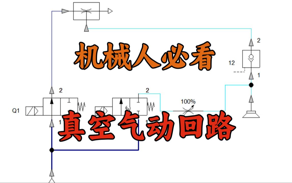 【机械人必看】常用真空气动回路的介绍，看这一篇就够了