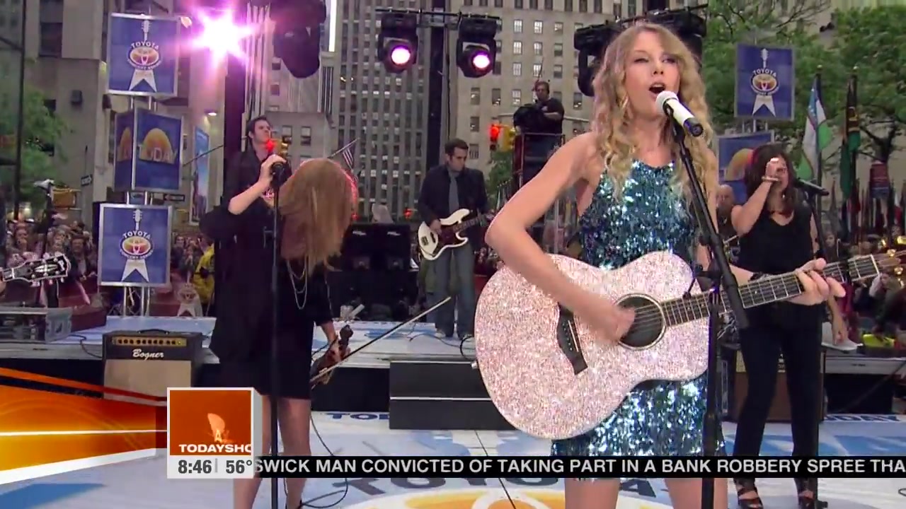 【多少人的入坑曲】Taylor Swift - Love Story (Live 2009.05.29 Today Show)
