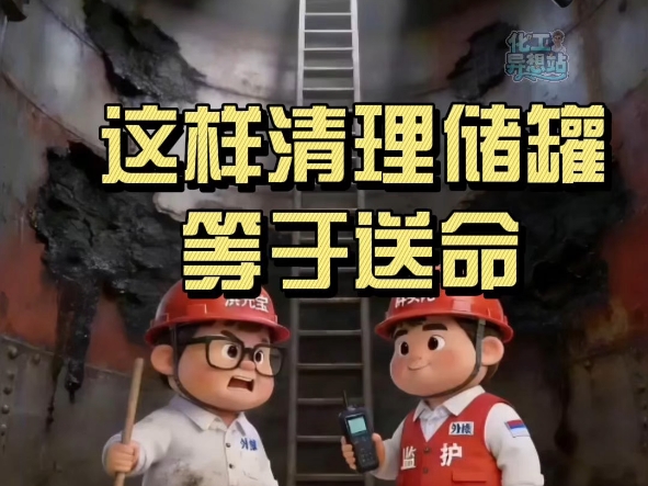 这样清理储罐等于送命！
