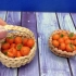 指尖上的艺术 黏土手工制作微缩模型 - 柿子
