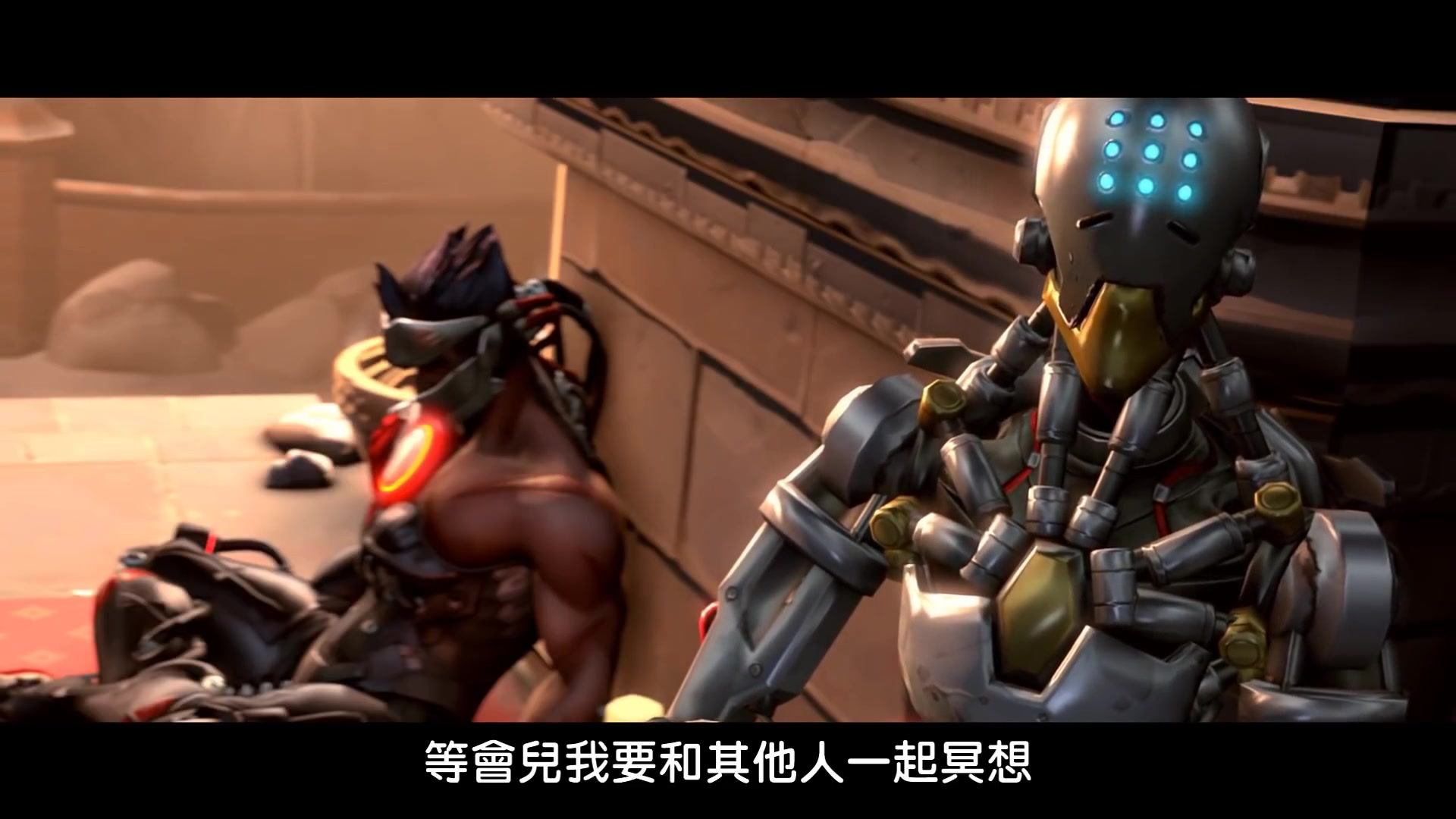 【守望先锋】 cg动画 -"inner peace"- 源氏于尼泊尔的回忆-(sfm)