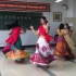 印度女生在云南大学表演的Nagada