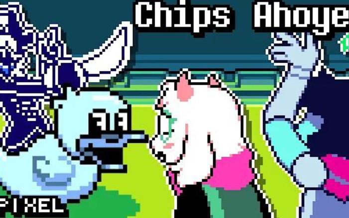 Chips Ahoyeth in Pixel | Seek's Cool Deltarune Mod