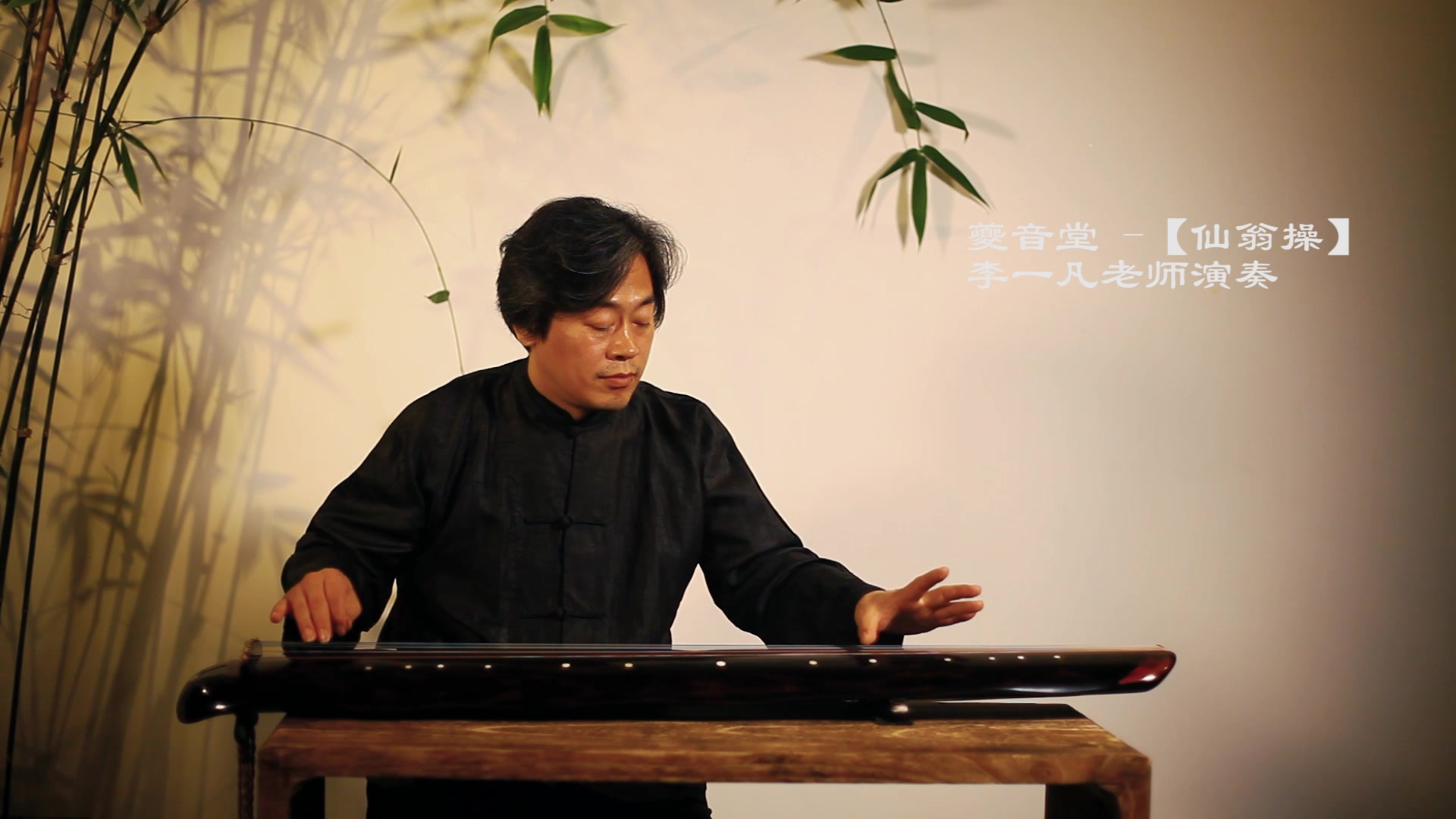 古琴曲仙翁操李一凡老师演奏