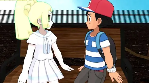 【宝可梦MMD】小智和莉莉艾重逢