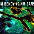【中文字幕】（最终战）噩梦模式BENDY VS 噩梦SANS (FINAL) INDIE CROSS ANIMATION