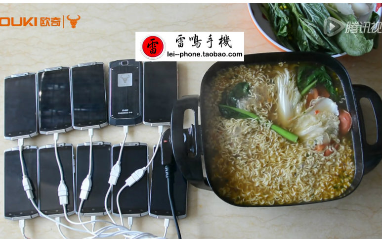 [雷鸣手机]欧奇黑牛P6 1万毫安核电池,堪称手机