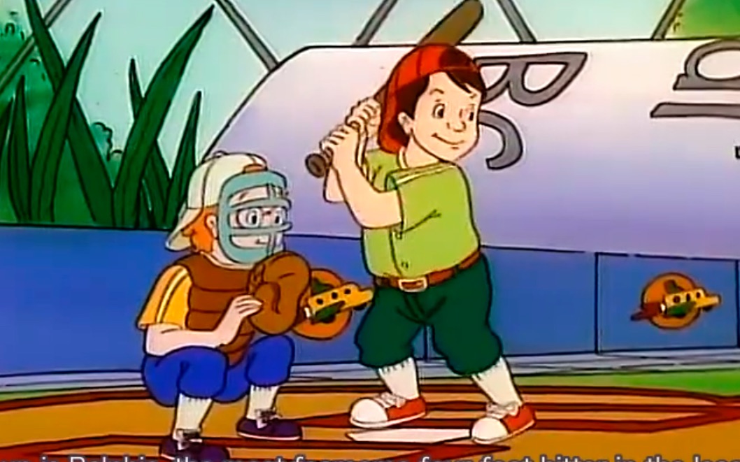 神奇校车双语字幕ep10 棒球赛-摩擦力