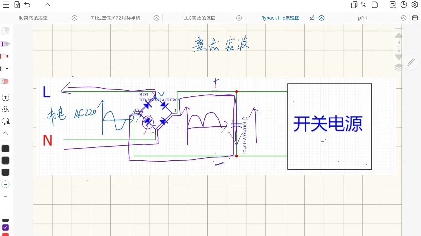整流滤波电路波形分析1