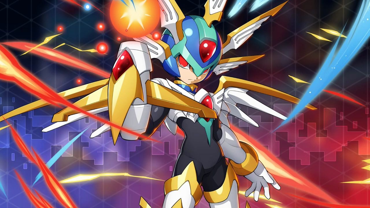 洛克人zero,妖将蕾薇亚丹,copy-x登场【rockman x dive】洛克人zero