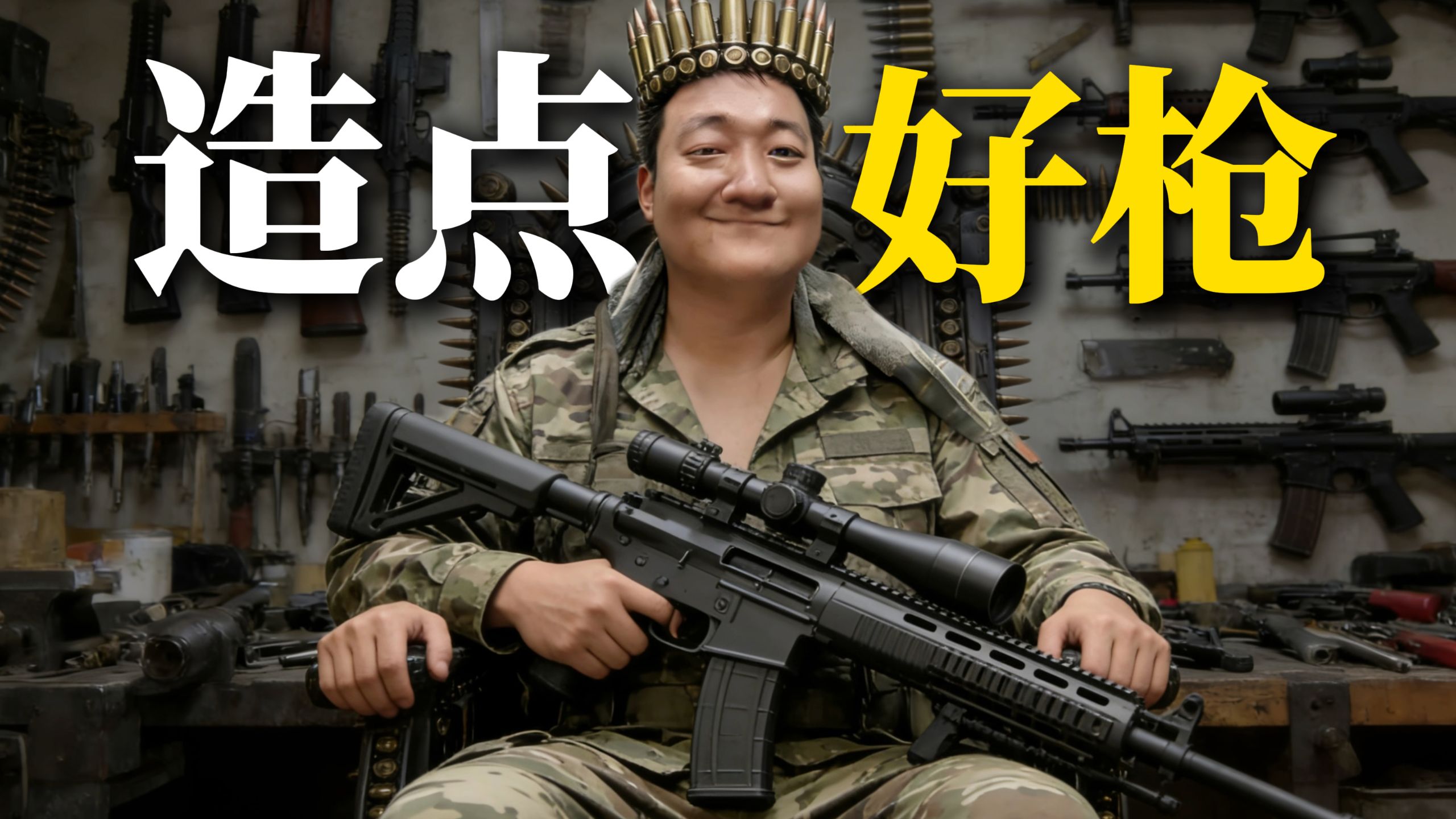 禁枪国家造不出好枪？【鉴定网络热门枪械】