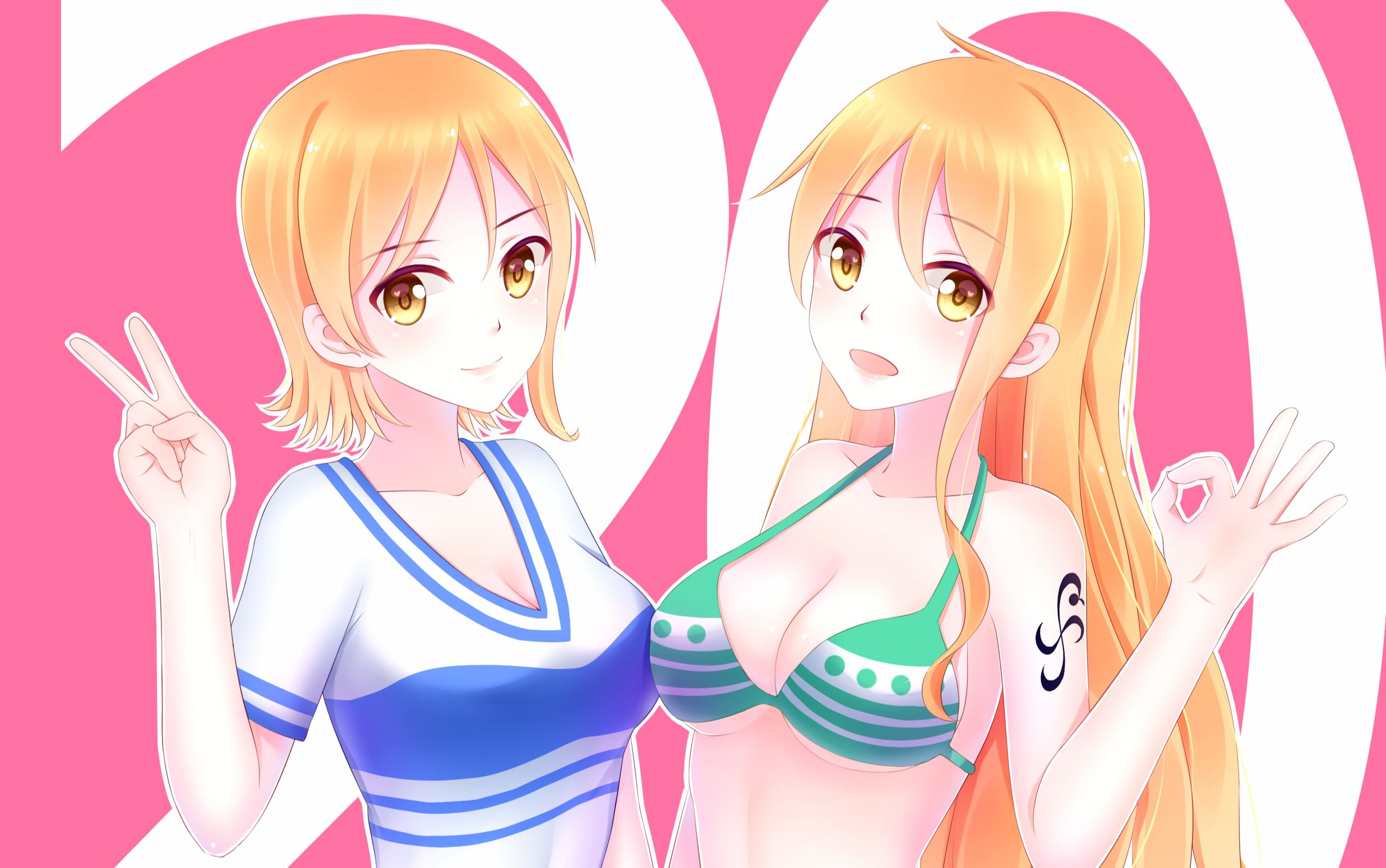 幼儿园板绘海贼王娜美上色过程热烈庆祝海贼王连载二十周年