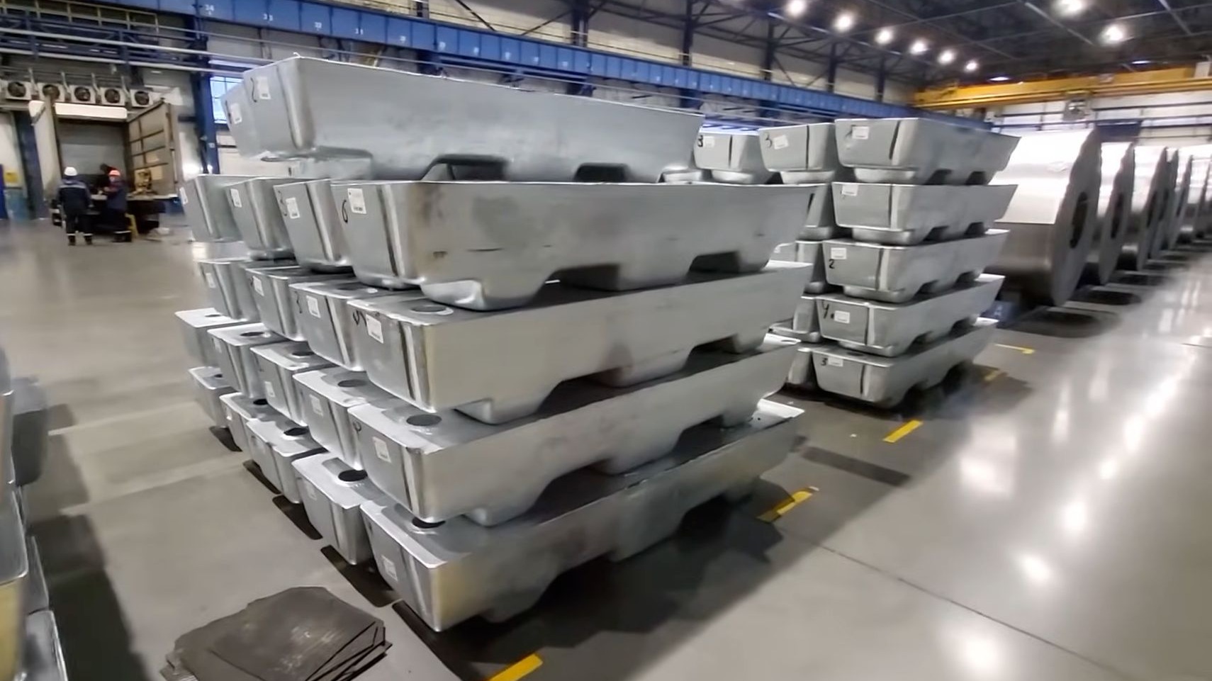 镀锌钢制造全过程，源自法国的技术，一般人都没听过