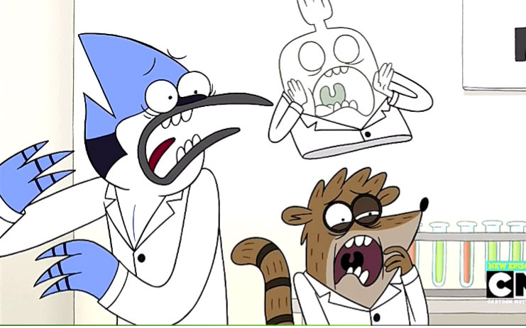 【生肉 \/ S07E31】日常工作 Regular Show - F