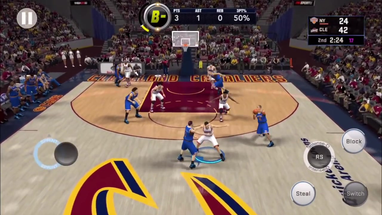 nba2k16 iphone版最高特效欣赏