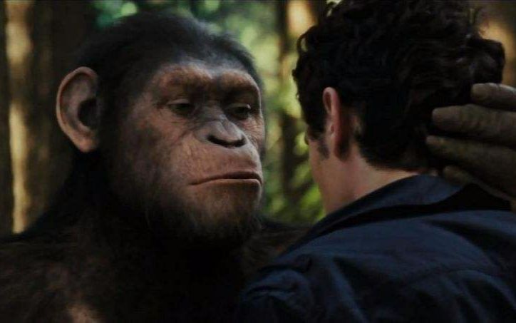 又去电影院看了猩球崛起2的朋友吗?今天想去看来着,不