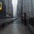 【4K】芝加哥市中心的雨天