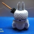 40-3D Origami 三角插工艺  流氓兔教程   DIY纸流氓兔