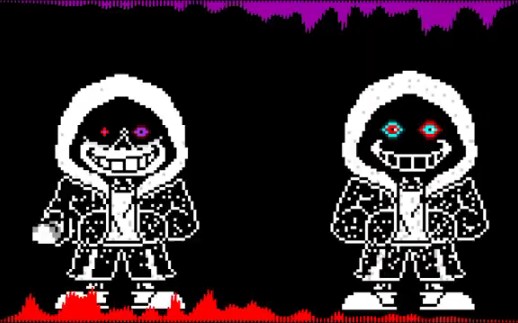 Dust Sans Vs Dustdust Sans Phase 2 哔哩哔哩 つロ干杯 Bilibili