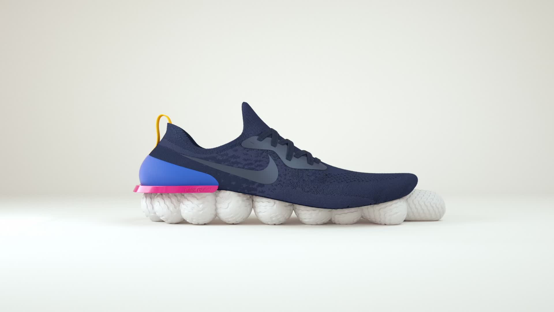 【动态图像设计】C4D Houdini 动态视频设计 特效动画短片 Nike Epic React (1080p)哔哩哔哩bilibili