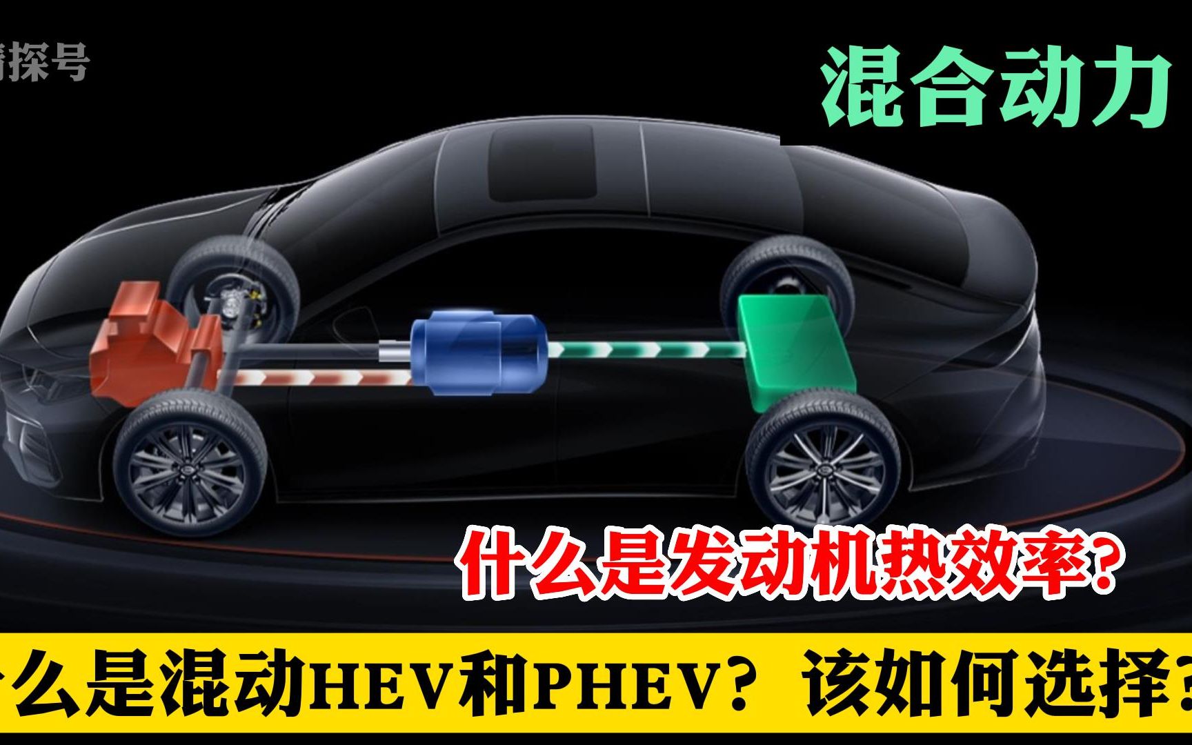 什么是发动机热效率？什么是混动HEV和PHEV？该如何选择？