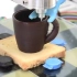 由一台普通RepRap 3D打印机改成的巧克力3D打印机