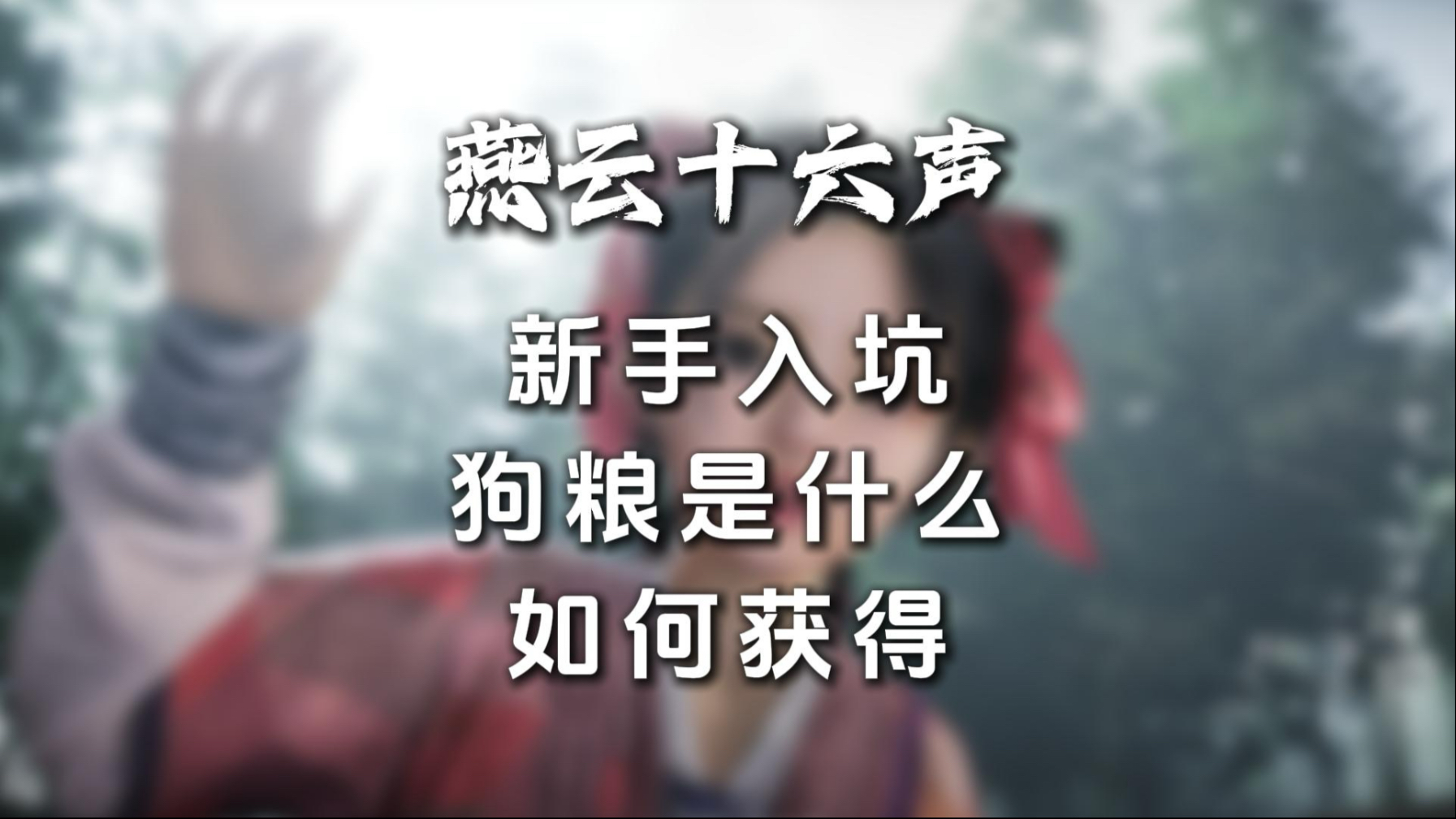 【燕云十六声】狗粮是什么？如何快速获取狗粮？