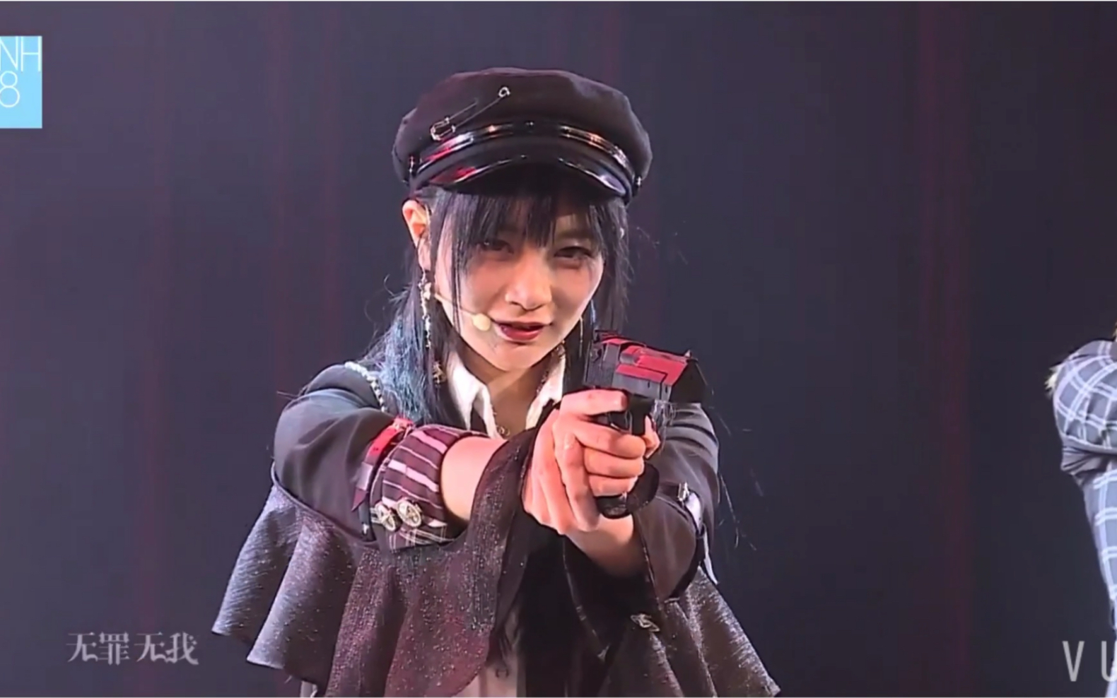 snh48刘增艳c位携陈思陈俊羽在重生计划公演中表演舞蹈无罪无我