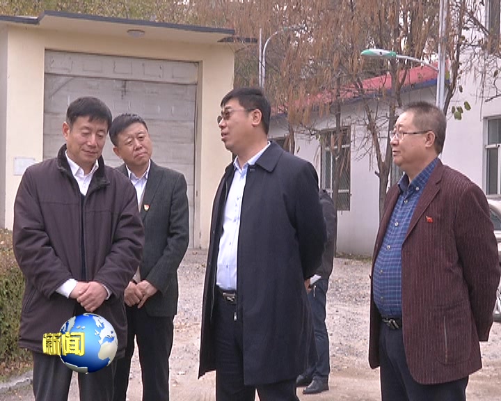 辽源市副市长白三迎到辽矿公司考察煤矿文化遗产保护工作