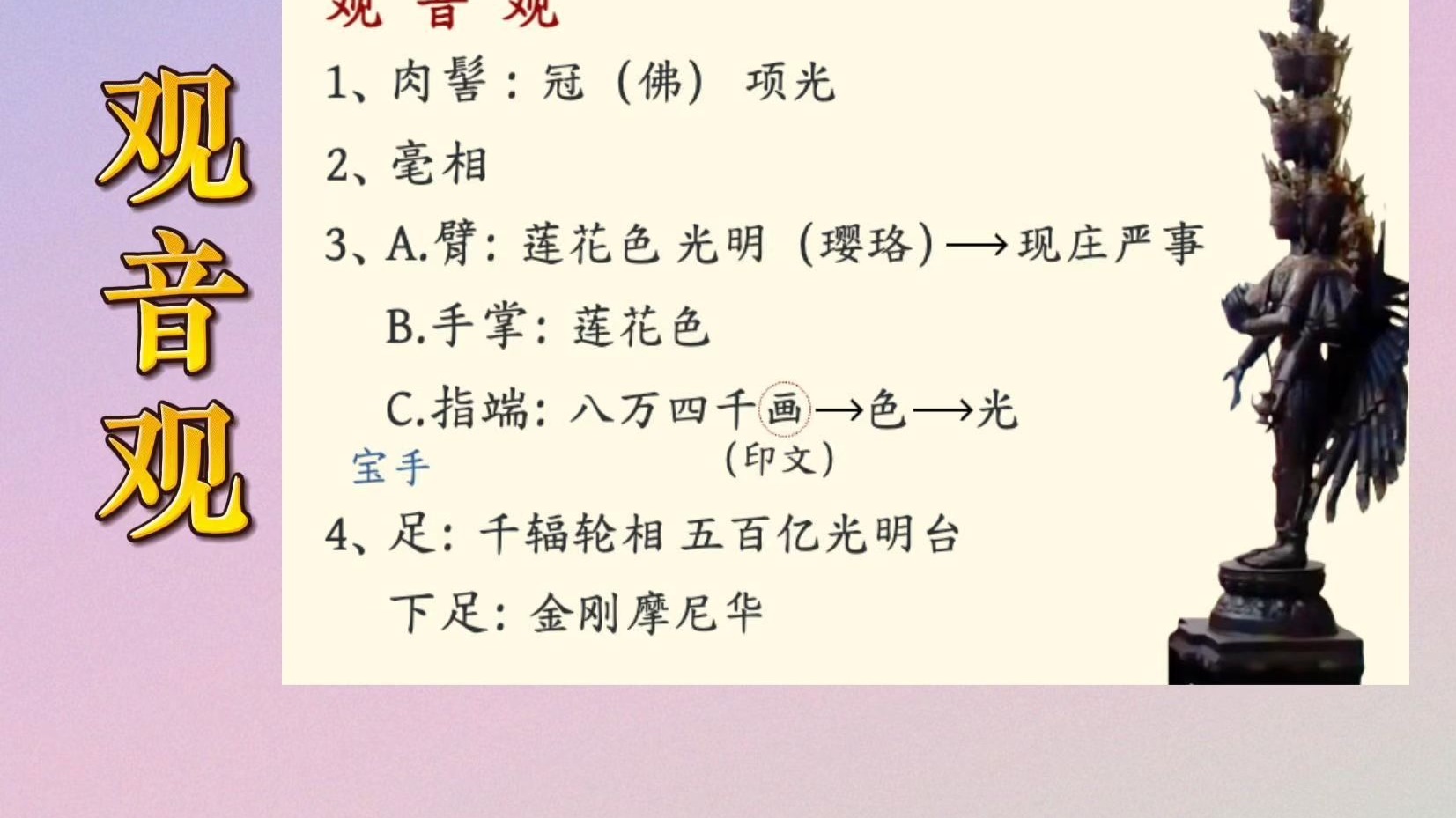 体佛法师开示：观音观（《观无量寿经》第12讲）